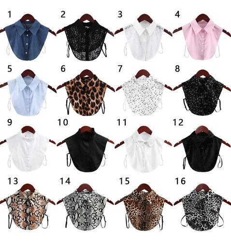 Blusa Con Cuello Falso Y Accesorios De Ropa Con Cuello Falso