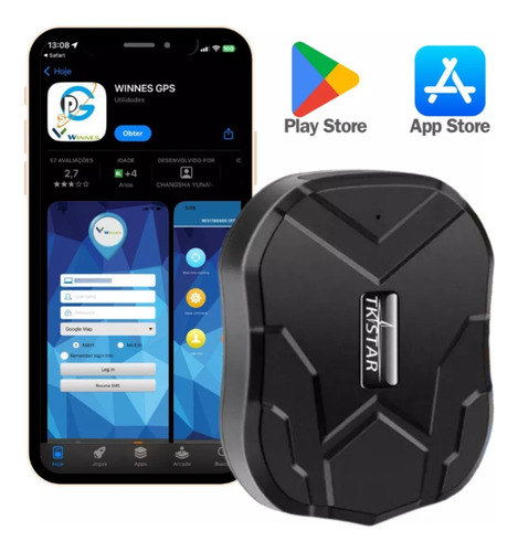 Rastreador Gps Tk Star 905 Sem Fio