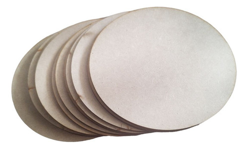 Círculos Diámetro 6 Cm 100 Piezas Mdf 3mm