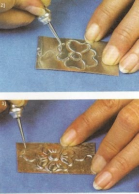 Imagen 4 de 5 de Lamina Para Repujado Cobre Laton