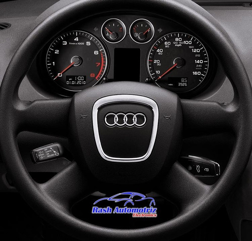 Imagen 3 de 5 de Marco Cromado Para Timón Para Audi A3 A4 A5 A6 Q5