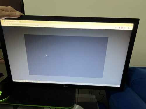 Monitor Lg 22mk400h Led 21.5 100v/240v Negro (Usado)
