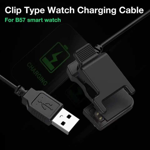 Cargador B57 T500 X7 X16 W26 T500 Plus Smartwatch