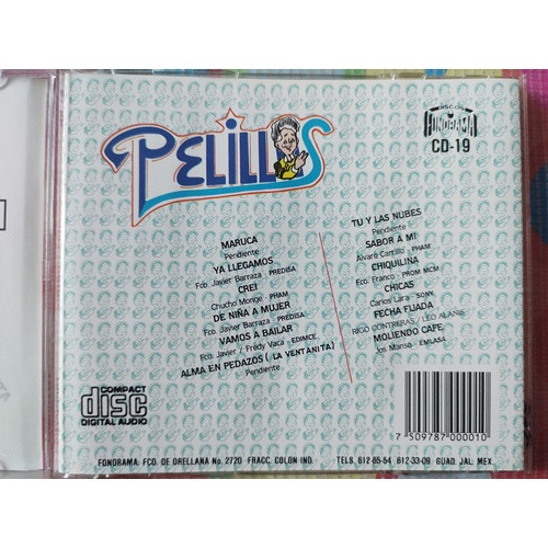 Banda Pelillos Cd Ya Llegamos V (Usado)