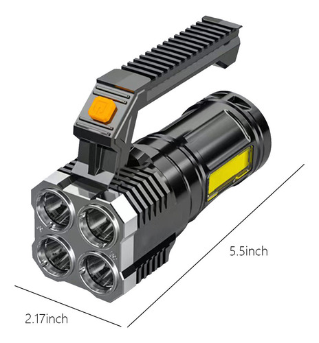 Linterna Led L Explosion Superbrillante Recargable Ca 1167