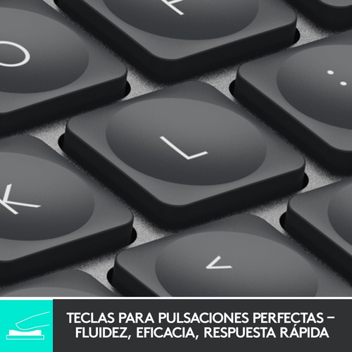 Imagen 2 de 10 de Teclado Avanzado Recargable Logitech Mx Keys Mini - Negro