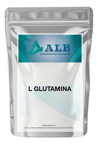 L Glutamina 100 Gr Aminoacido Puro 99.5% Alb