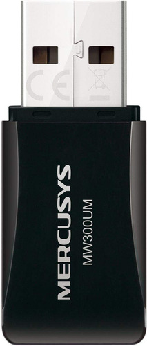 Adaptador Mercusys Mini Wi Fi Usb N300 Mw300um