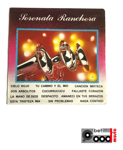 Lp Vinilo Serenata Ranchera - Excelente Compilación 