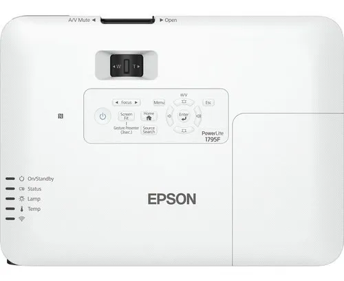 Proyector Epson Powerlite 1795f 3200 lúmenes con Wi-Fi Full HD color blanco