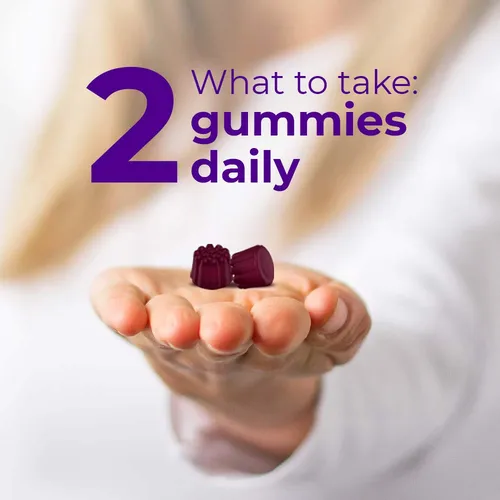 Complemente Una Gomita De Saúco Al Día Con Vitamina C Y Zinc