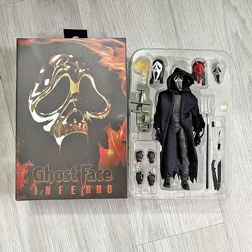 Figura De Acción Neca Figure Inferno Fire Ghost Face, Juguet