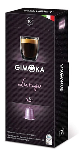 Cápsulas Gimoka Lungo - Nespresso Compatibles