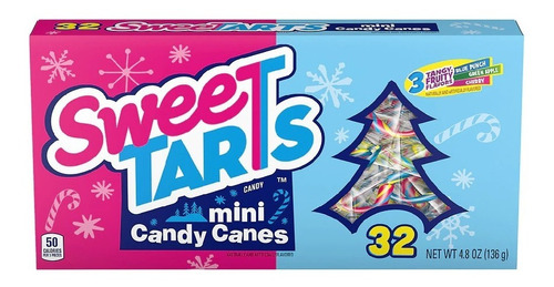 Sweetarts Mini Bastones De Caramelo Tangy Americanos 32pzs