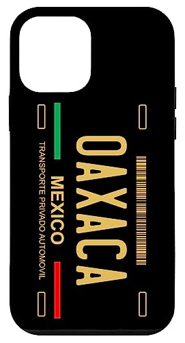 Funda Para iPhone 12 Mini Oaxaca License Plate-02