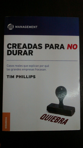 Creadas Para No Durar. Tim Phillips