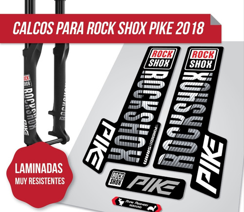 Calcos Rock Shox Pike 2018