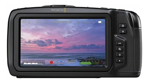 Videocámara profesional Blackmagic Design Pocket Cinema Camera 4K NTSC/PAL negra