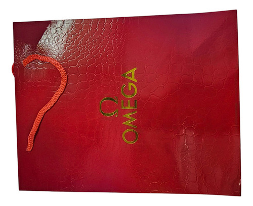 Caja Para Reloj Omega Rojo Rojo Rojo (Reacondicionado)