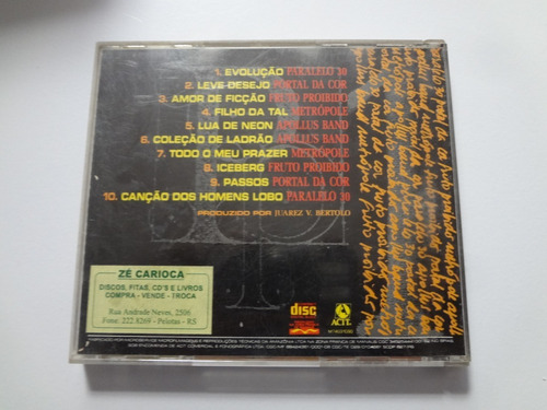 Cd Projeto 1 Paralelo 30 Portal Da Cor (Usado)
