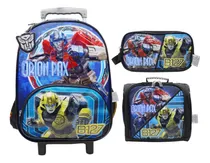 Comprar Pack Maleta Transformers Orión Oficio Lonchera Cartuchera