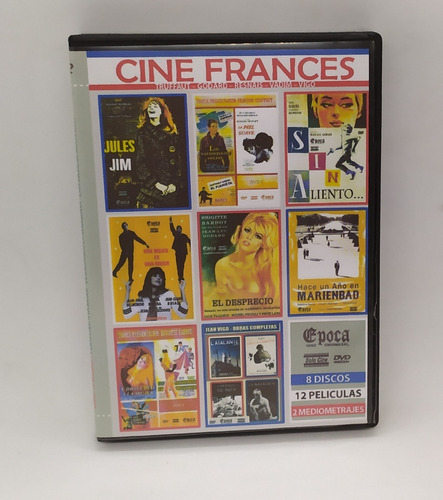 Dvd Cine Frances Original 12 Films Bardottruffaut Godard