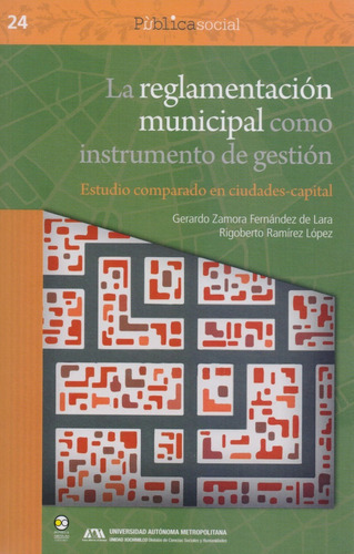 La Reglamentación Municipal Como Instrumento De Gestión: estudio Comparado En Ciudades Capital., De Zamora Fernández De Lara. Editorial Bonilla Y Artigas En Español