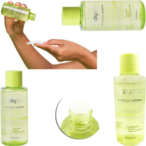 Imagem 3 de 10 de Combo Vegano Sabonete Máscara Tônico Gel Bruma Sérum
