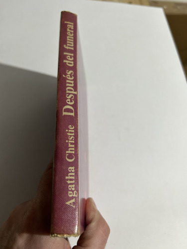 Libro Después Del Funeral - Ágatha Christie - Tapa Dura