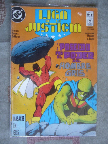 Liga De La Justicia Nº 6 / Editorial Perfil Comic