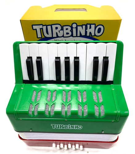 Acordeon Infantil Turbinho Sanfona Gaita Novo Original