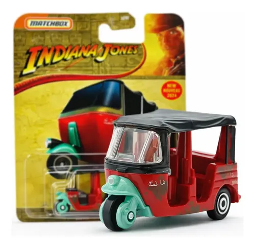 Carrinho Matchbox Tangiers Tuk Tuk Indiana Jones 2024 1:64