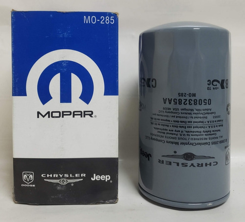 Filtro Aceite Mopar Mo285 51607 57620 P558615 Cargo Doosan