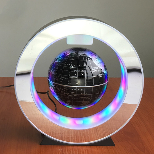 Globo De Levitación Magnética Led De Rotación Luminosa 4inch