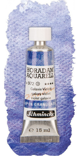 Aquarela Schmincke Granulada Horadam 15ml 972 Galaxy Violet