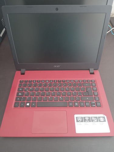 Laptop Acer Aspire A314-31 Hdd 500 Gb Ram 4 Gb Win 10 Intel Rojo (Usado)