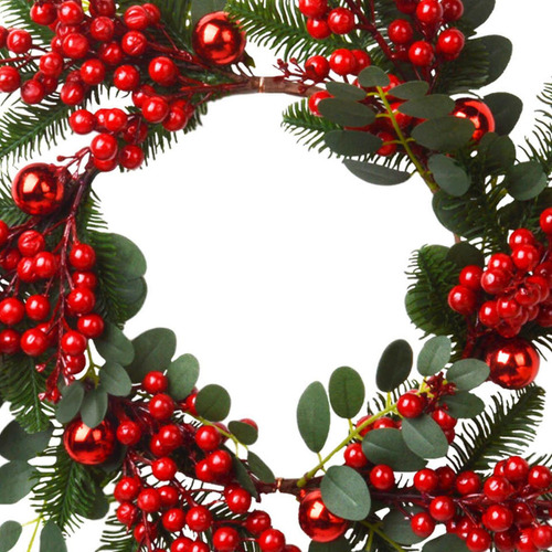Guirlanda De Natal De Frutas Vermelhas, Guirlanda De Natal