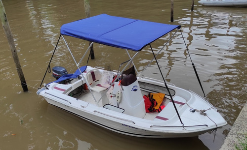 Lancha Bahamas 400 + Yamaha 15hp 2t Como Nueva Oportunidad