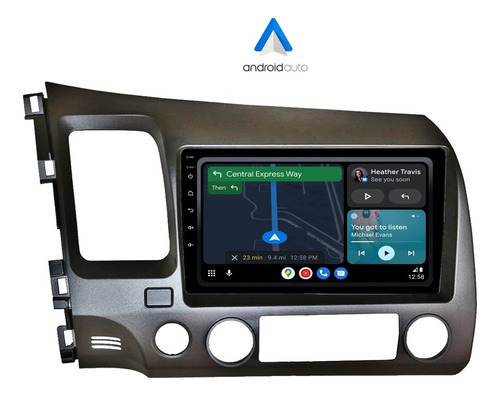 Central Multimidia New Civic G8 2007-2011 Android 14 Carplay