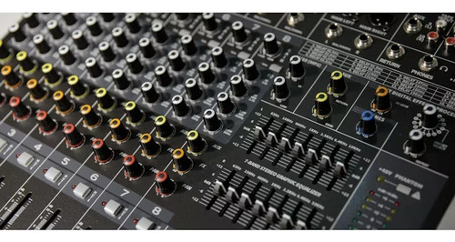 Consola Analoga 6 Ch, Tecshow Grey Ii 8 Con Fx / Abregoaudio