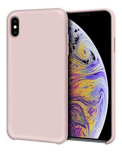 Funda Para iPhone XS Max Con Forro Interno Y Borde Elevados