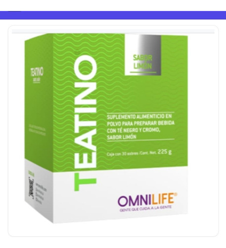 Teatino (thermogen Tea Limon) - 30 Sobres- Omnlife