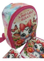 Comprar Mochila Personalizada Nena Jardin De Infante
