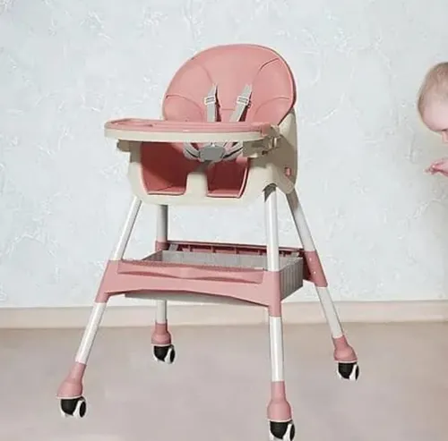 Silla De Comer Bebé Altura Ajustable 2 En 1 .r