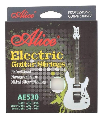 Cuerdas Para Guitarra Eléctrica Alice Oferta