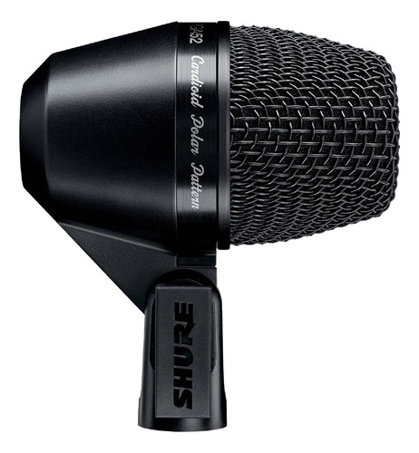 Microfono Dinámico Cardiode Para Bombo Shure Pga52-lc Cuo