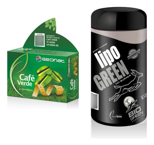 Gran Adelgazante Cafe Verde Comprimido + Lipogreen 210 Polvo