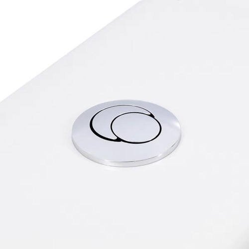 Kit Bacia Debba Classic Com Caixa Acoplada Roca Branca Cor Branco