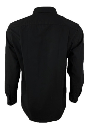 Imagen 2 de 4 de Camisa De Vestir Manga Larga Para Hombre