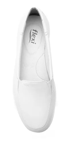 Zapato flexi dama blanco sale